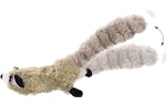 Katteleke Flapso Racoon lys grå. Bevegelig hale