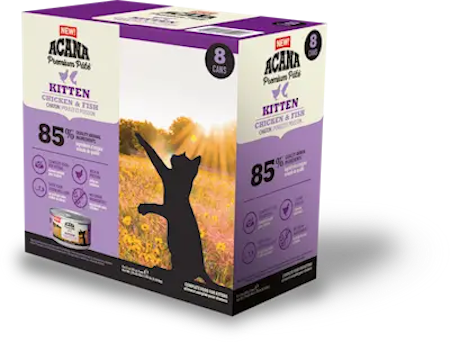 Acana Cat Wet Kitten 85G 8 Pakning