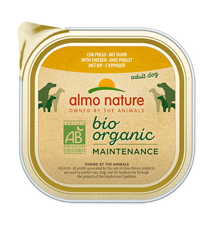 Kylling 300gr, Bio Organic Dog Almo Nature