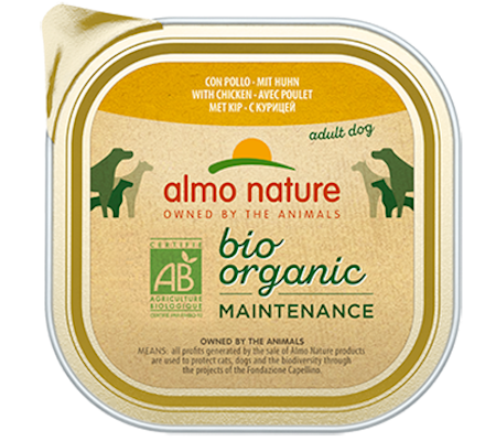 Kylling 300gr, Bio Organic Dog Almo Nature