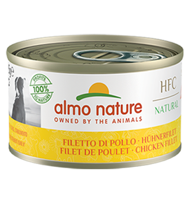 Natural - Chicken Fillet 95g, Almo Nature HFC DOG