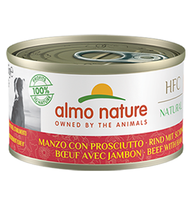 Natural - Beef with Ham 95g, Almo Nature HFC DOG