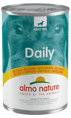 Almo Nature Daily Dogs med Kylling 400gr