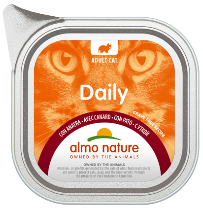 Daily Cats med And 100gr, Almo Nature