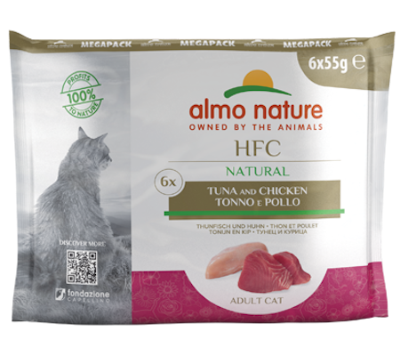 Value Pack Tuna and Chicken (6 x pouches) Almo Nature
