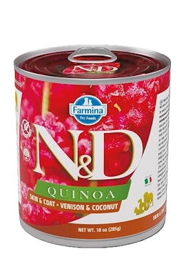 N&D Dog Quinoa Venison & Coconut 285 Gr. Farmina