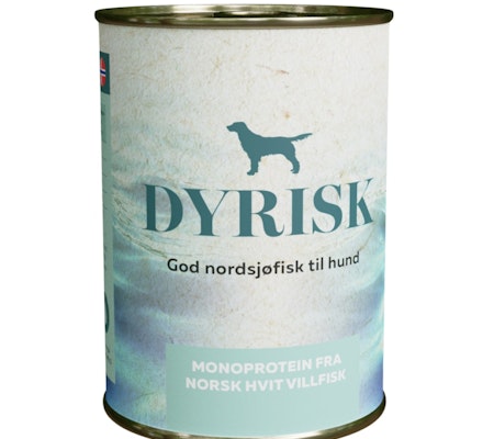 Dyrisk Nordsjøfisk 400 G fullfôr til hund