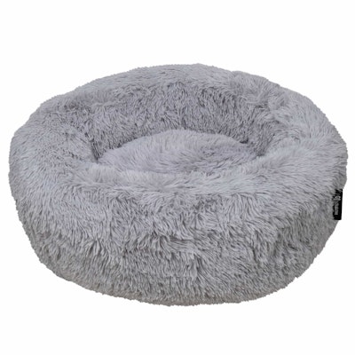 Hundeseng FUZZ L Light Grey 80x80x25cm. District 70