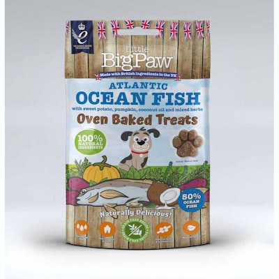 LBP Treat Ocean Fish, Potato, Pumpkin, Coconut & Herbs 130g Little Big Paw