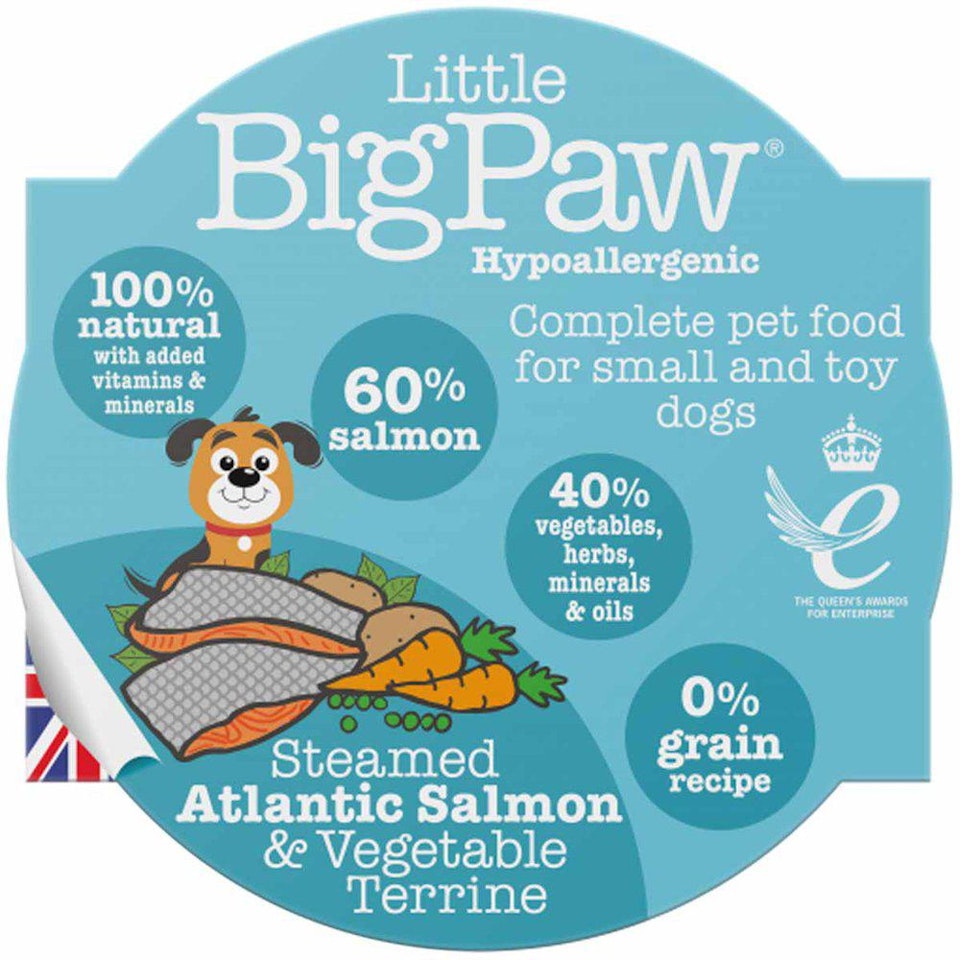 LBP Steamed Atlantic Salmon & Vegetable 85g Little Big Paw