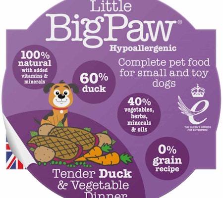 LBP Tender Duck & Vegetable Dinner 85g Little Big Paw