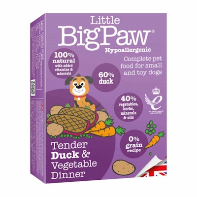 LBP Tender Duck & Vegetable Dinner 150g Little Big Paw