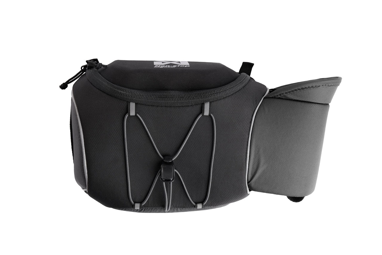 Non-Stop Belt Bag, Unisex, Black/Grey, One Size