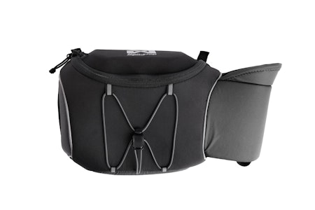 Non-Stop Belt Bag, Unisex, Black/Grey, One Size