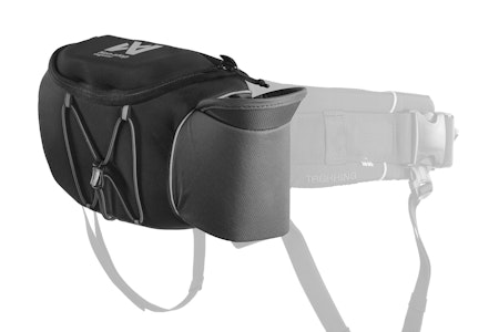 Non-Stop Belt Bag, Unisex, Black/Grey, One Size