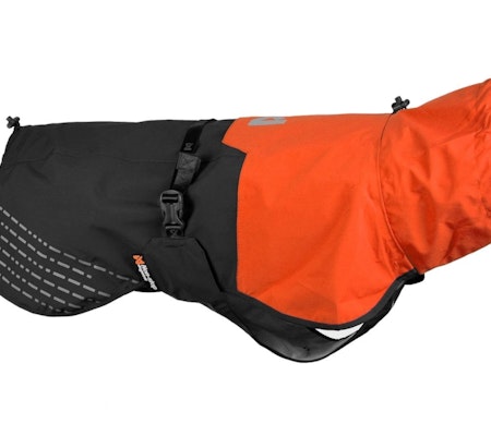 Non-Stop Fjord Raincoat, Black/Orange, 40