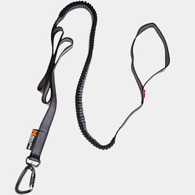 Non-Stop Touring Bungee Leash, Black/Grey, 2.8M/13Mm