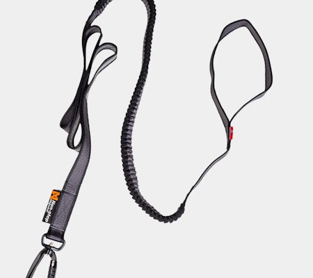 Non-Stop Touring Bungee Leash, Black/Grey, 2.8M/13Mm