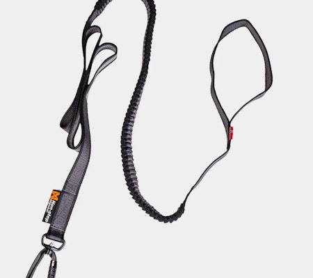 Non-Stop Touring Bungee Leash, Black/Grey, 2.8M/23Mm