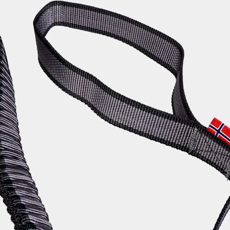 Non-Stop Touring Bungee Leash, Black/Grey, 2.8M/23Mm