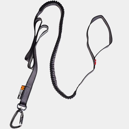 Non-Stop Touring Bungee Leash, Black/Grey, 3.8M/23Mm