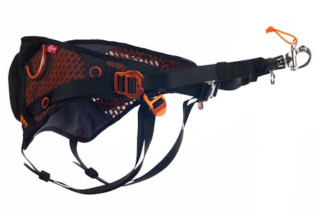 Non-Stop Løype Belt, Unisex, Black/Orange, S