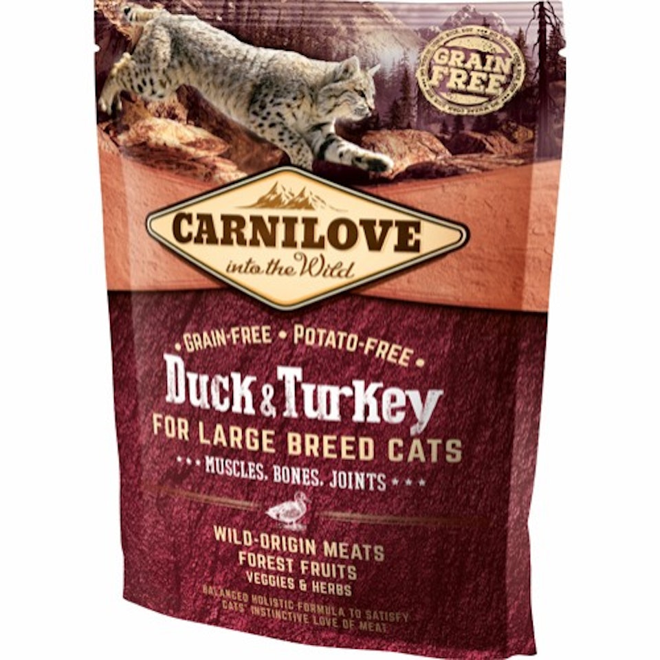 Carnilove For Large Breed Cats – muscles, bone 400 G