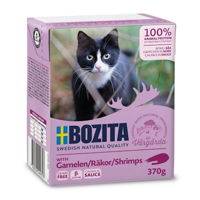 Bozita biter I saus med reker 370gr
