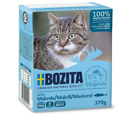 Bozita biter I gelé med makrell 370gr