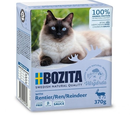 Bozita biter I saus med reinsdyr 370gr