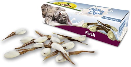 Jr Farm Cat Milky-Dips Fish 30Gr