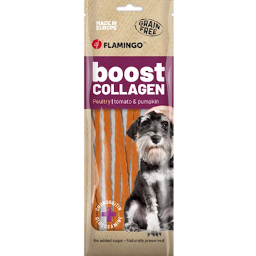 Hundegodbit Boost Spaghetti with chicken & collagen 70gr