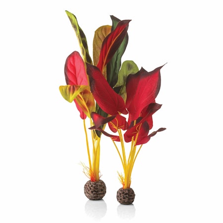 biOrb Silk plant set L green & red