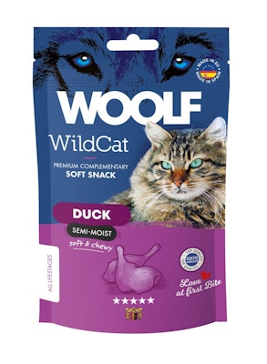 Woolf Wildcat Snacks Duck 50G