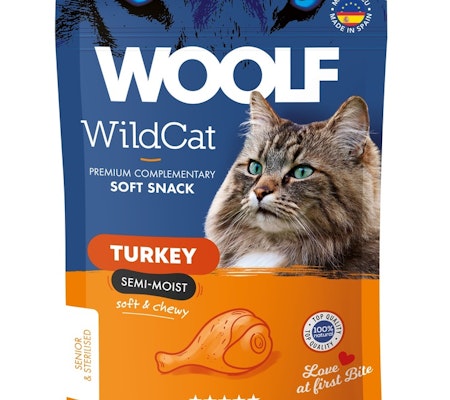 Woolf Wildcat Snacks Turkey50g