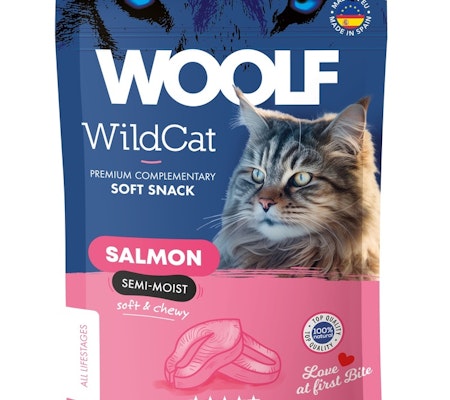 Woolf Wildcat Snacks Salmon 50g