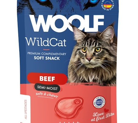 Woolf Wildcat Snacks beef 50g