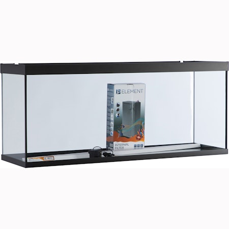 Akvastabil Element akvarium 120X40X53 cm. 240L. sort