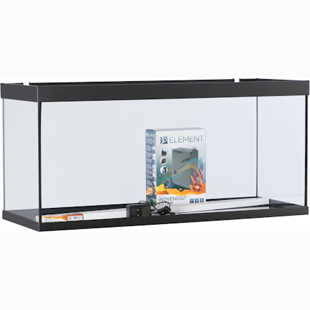 Akvastabil Element akvarium 100X40X48 cm. 180l. Sort