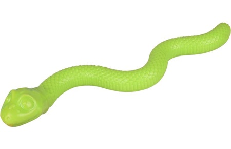 Hundeleke Sneacky Snake grønn. 42cm