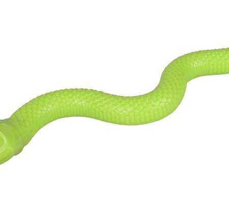 Hundeleke Sneacky Snake grønn. 42cm