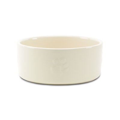 Scruffs Icon Pet Food Bowl - 25 x 10 cm Cream