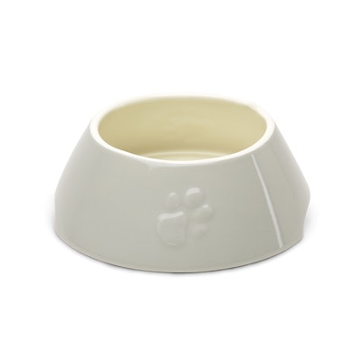 Scruffs Icon Long Eared Dog Bowl - 21 x 8,5 cm Lys grå