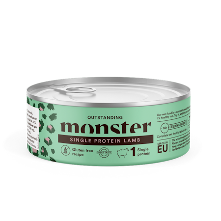 Monster Cat Adult Single Lamb Can 100 g
