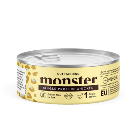 Monster Cat Adult Single Chicken Can 100 g