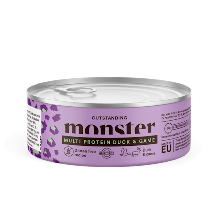 Monster Cat Adult Multi Protein and og vilt 100 g