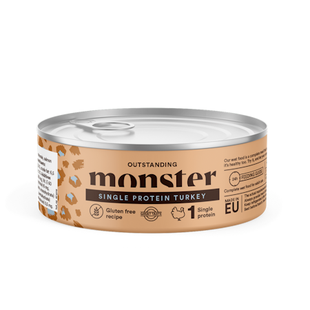 Monster Cat Adult Single Turkey Can 100 g