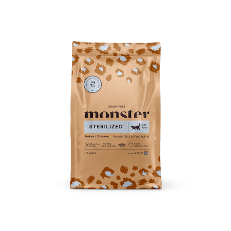 Monster Cat grainfree Sterilized 400 g