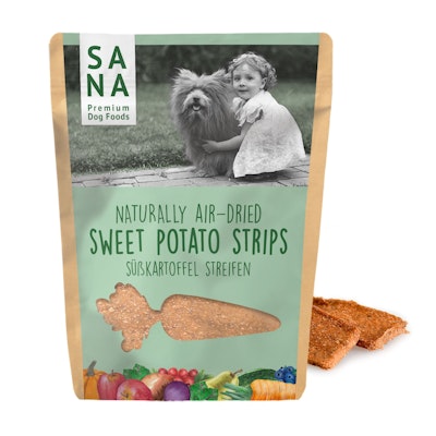 Sanadog Veggie tyggestrips med søtpotet 100g