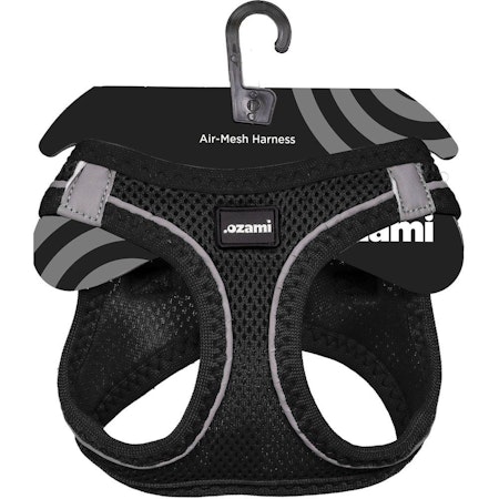 Hundesele Air-Mesh Svart (små hunder)